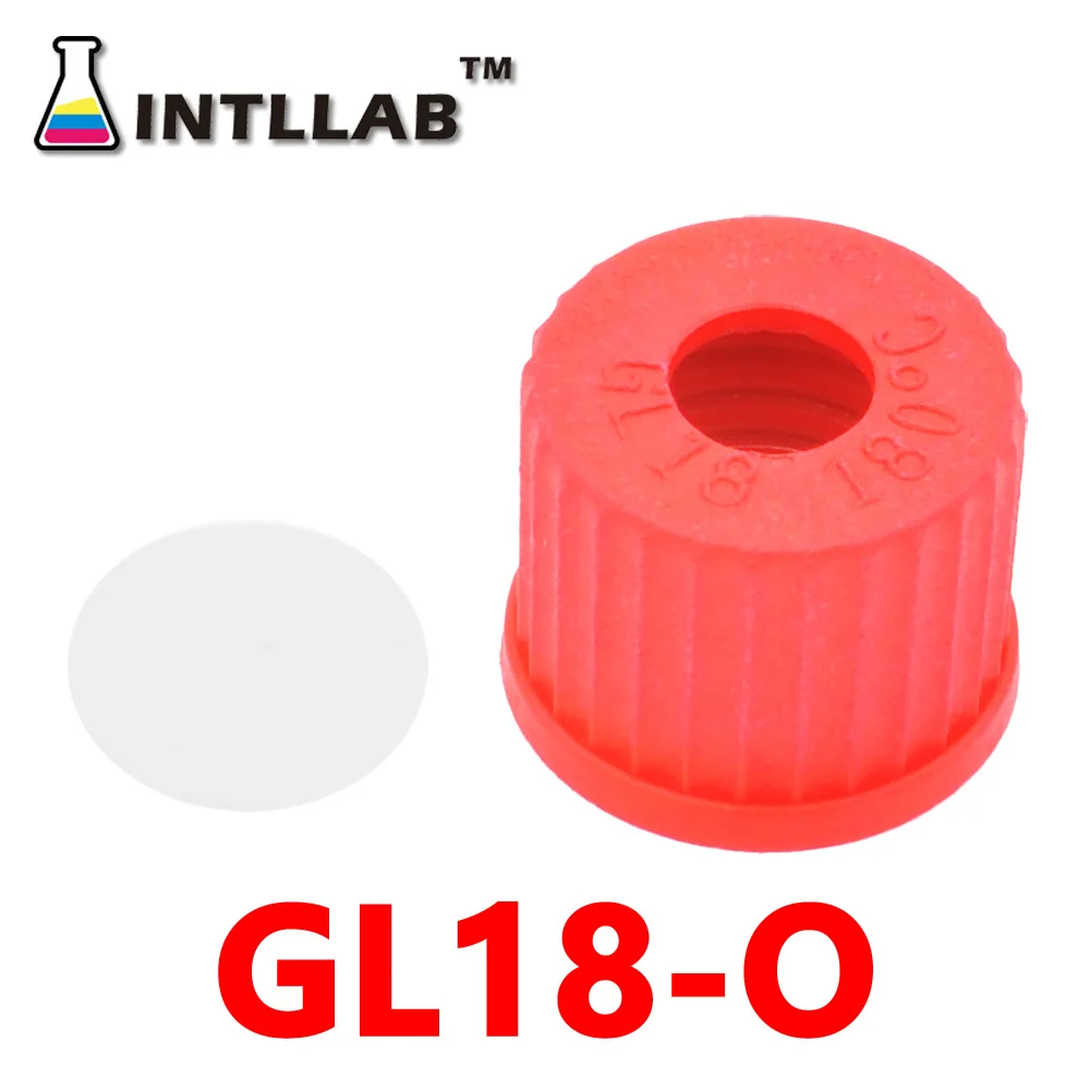 [INTLLAB] GL 45 крышка винта с высокой термостойкостью около 180℃ в лаборатории - Цвет: GL18-O