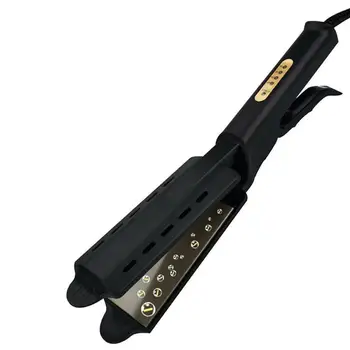 

Professional Four-speed Thermostat Straight Hair Splint Bangs Hairdressing Tools Straight Clip Hair Straightener with US Plug