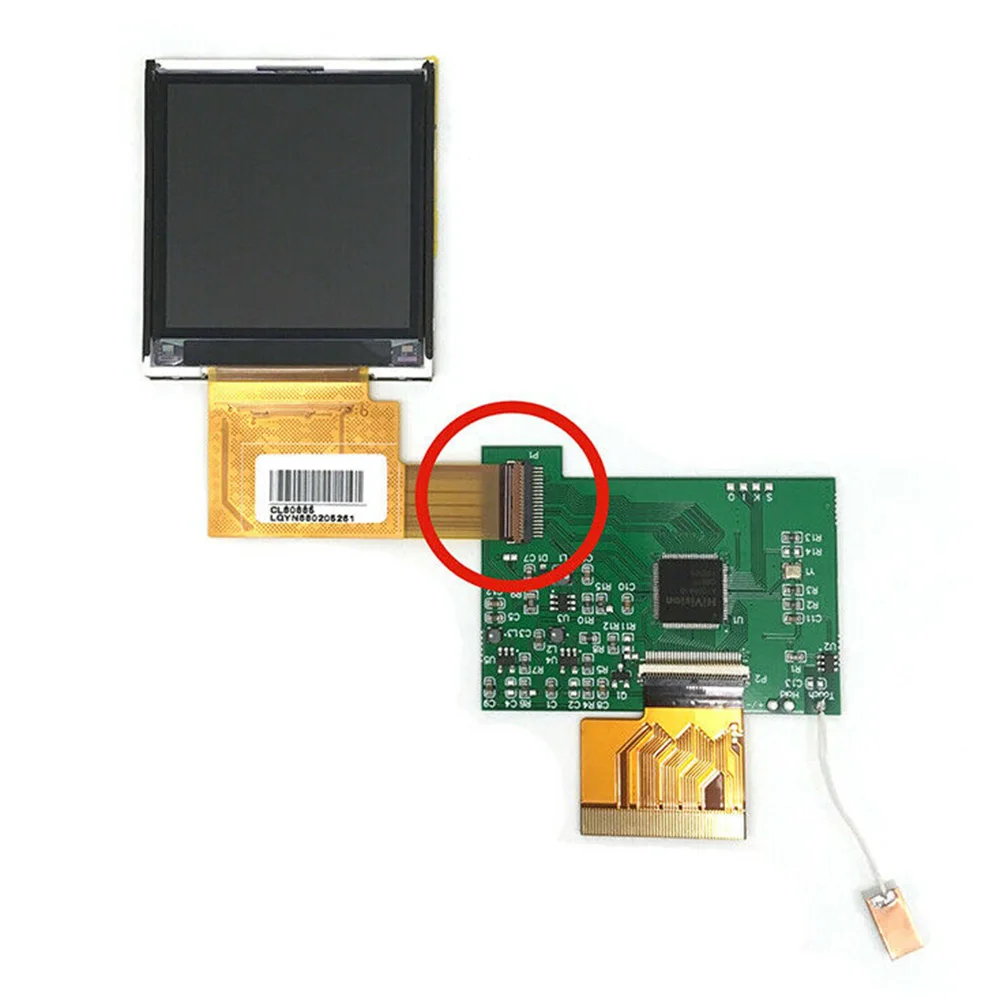

LCD Screen Adapter Plate Touch Repair Durable Practical Accessory Tool Display Backlight Replacement For Game Boy Color Console