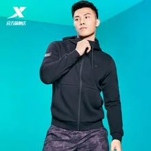 Мужской модный спортивный Свободный пуловер Xtep с капюшоном, повседневный удобный свитшот, 880129060206 Мужской модный спортивный Свободный пуловер Xtep с капюшоном, повседневный удобный свитшот, 880129060206
