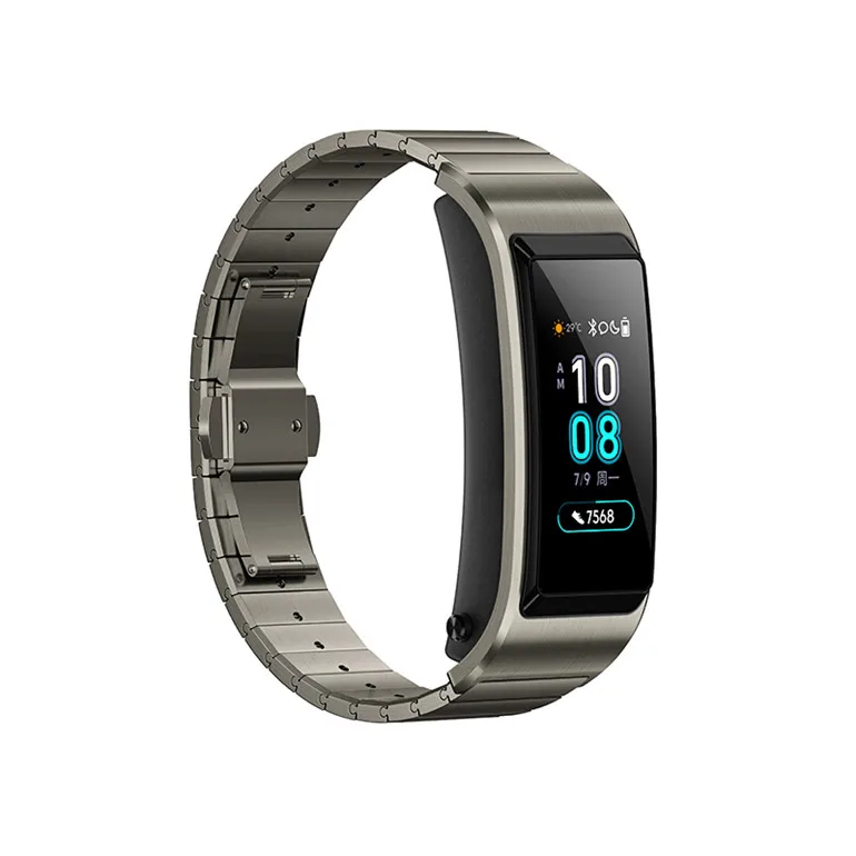 Original Huawei TalkBand B5 Talk Band B5 Bluetooth Smart Bracelet Sports Wristbands Touch AMOLED Screen Call Earphone Band 
