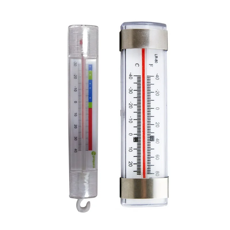 

1PCS Refrigerator / Fridge Thermometer Kitchen Dial Temperature Meter With Hook For Food Storage Temperature Measurement