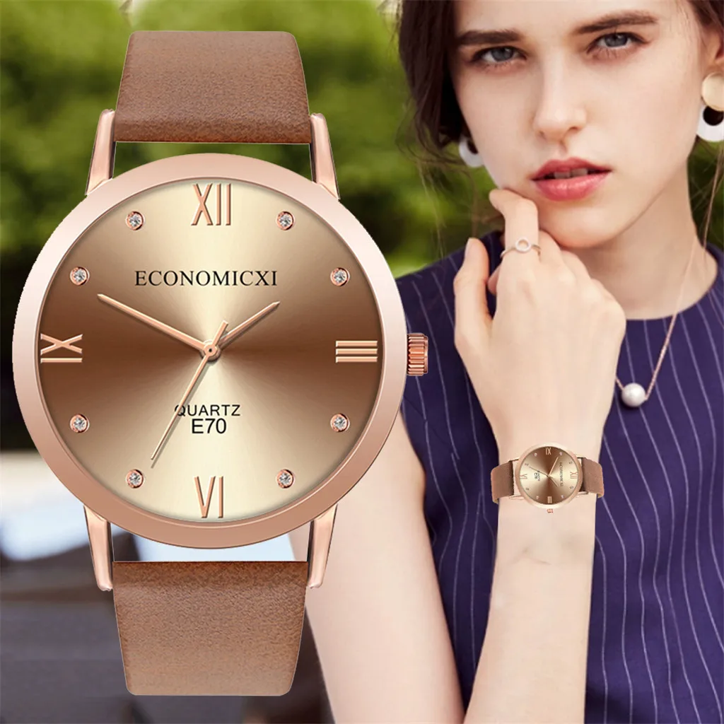 

Women Watch Fashion Ultra-Thin Mosaic Diamond Dial Quartz Watch שעון לאישה подарки на новый год relogio mulher montres femmes L0