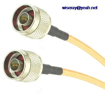 DHL/EMS 100 шт N штекер n-штекер прямой прижим RG142 кабели джемпер pigtail 50CM-A8