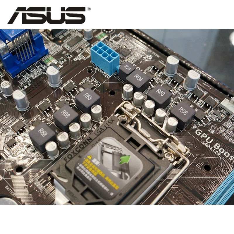 ASUS P8H77-M LE 1600 МГц DDR3 Материнская плата u ATX PCI-E X16 LGA 1155 настольный компьютер ПК материнская плата P8H77-M-LE б/у