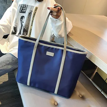 

2019 Women's Bag Nylon Cloth Bag New Commuter Bag Simple Fashion Large Capacity Hand-held Shoulder Bag Women Bag Big Bags
