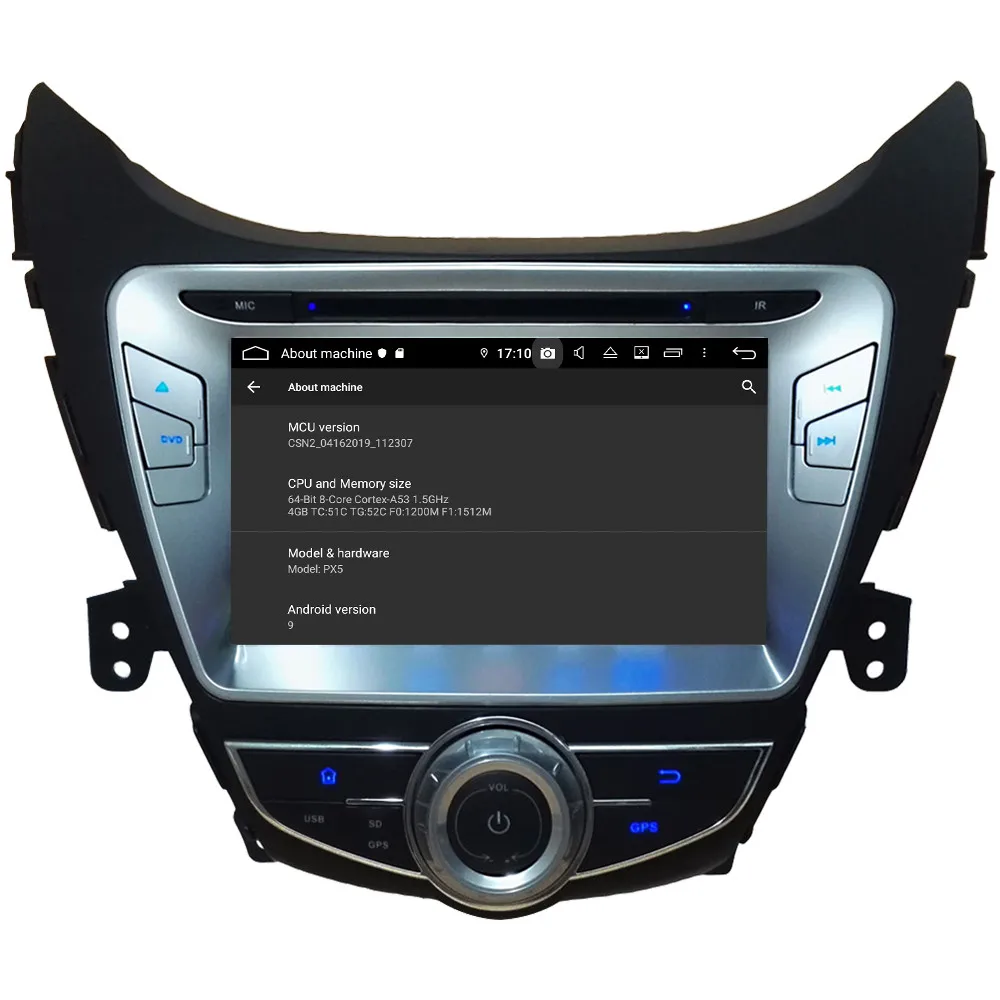 Cheap Klyde IPS 4G Android 9 Octa Core 4GB RAM 64GB ROM DSP Car DVD Multimedia Player Stereo For Hyundai Avante Elantra I35 2010-2013 8