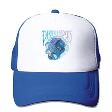 Грязные головы логотип прекрасный логотип музыкальной группы Дальнобойщик шляпа бейсбольная Кепка Сетка Черная кепка для подростков и взрослых
