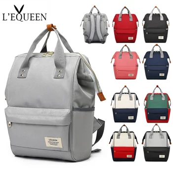 

LEQUEEN Mummy Backpack Zipper Diaper Baby Bag Large Capacity Travel Maternity Bag Multifunctional Nursing Bag Backpack Baby Care
