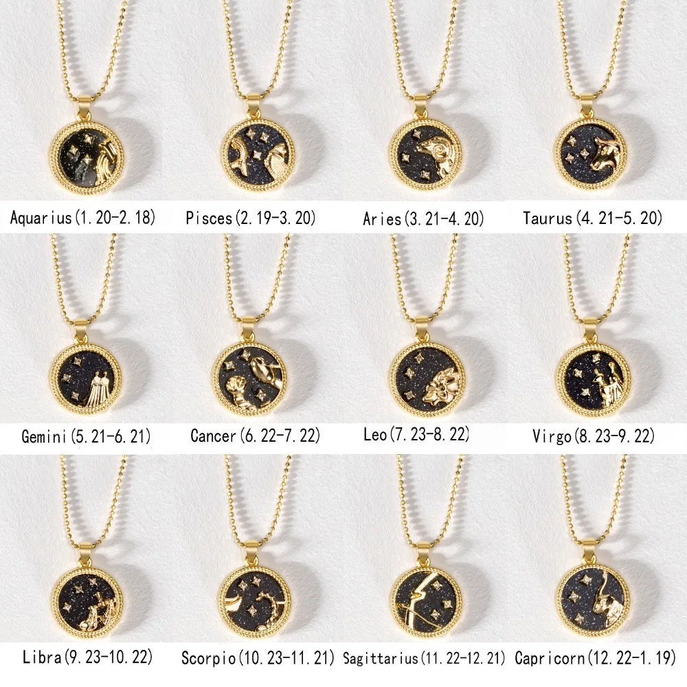 Zodiac Constellation Nacklace