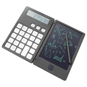 

6.5 inch Creative LCD Writing Tablet with Calculator Digital Drawing Electronic Handwriting Pad Message Graphics Board Kids Gift