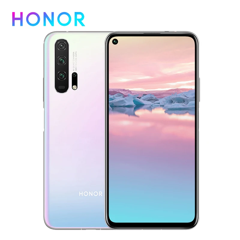 Honor 20 Pro смартфон Kirin 980 Восьмиядерный экран 6 26 '' 48 МП четыре камеры мобильный