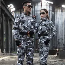 Conjunto de uniforme militar hombre y mujer, ropa táctica del ejército, ropa informal con múltiples bolsillos, trajes de caza de para nieve - AliExpress Novedad y uso especial