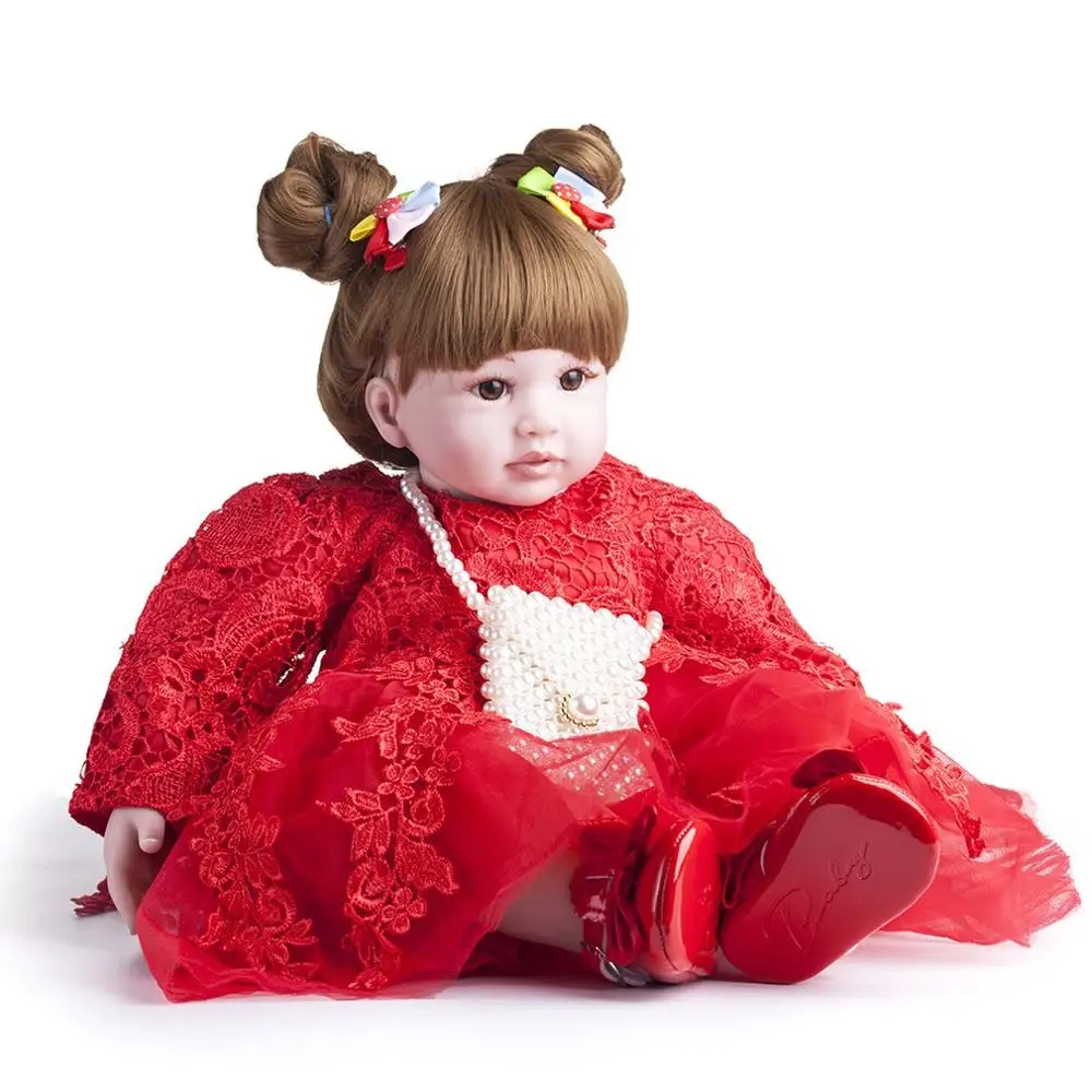 

Bm0155 Reborn Baby Doll Silicone Vinyl Realistic Girl Babies Dolls 55 Cm Lifelike Princess Kids Toy Children Birthday Gift