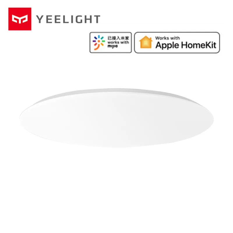 Новейший Xiaomi Yeelight обновленная версия 480 мм белый Звездный умный светодиодный потолочный светильник Поддержка Apple HomeKit интеллектуальное приложение управления