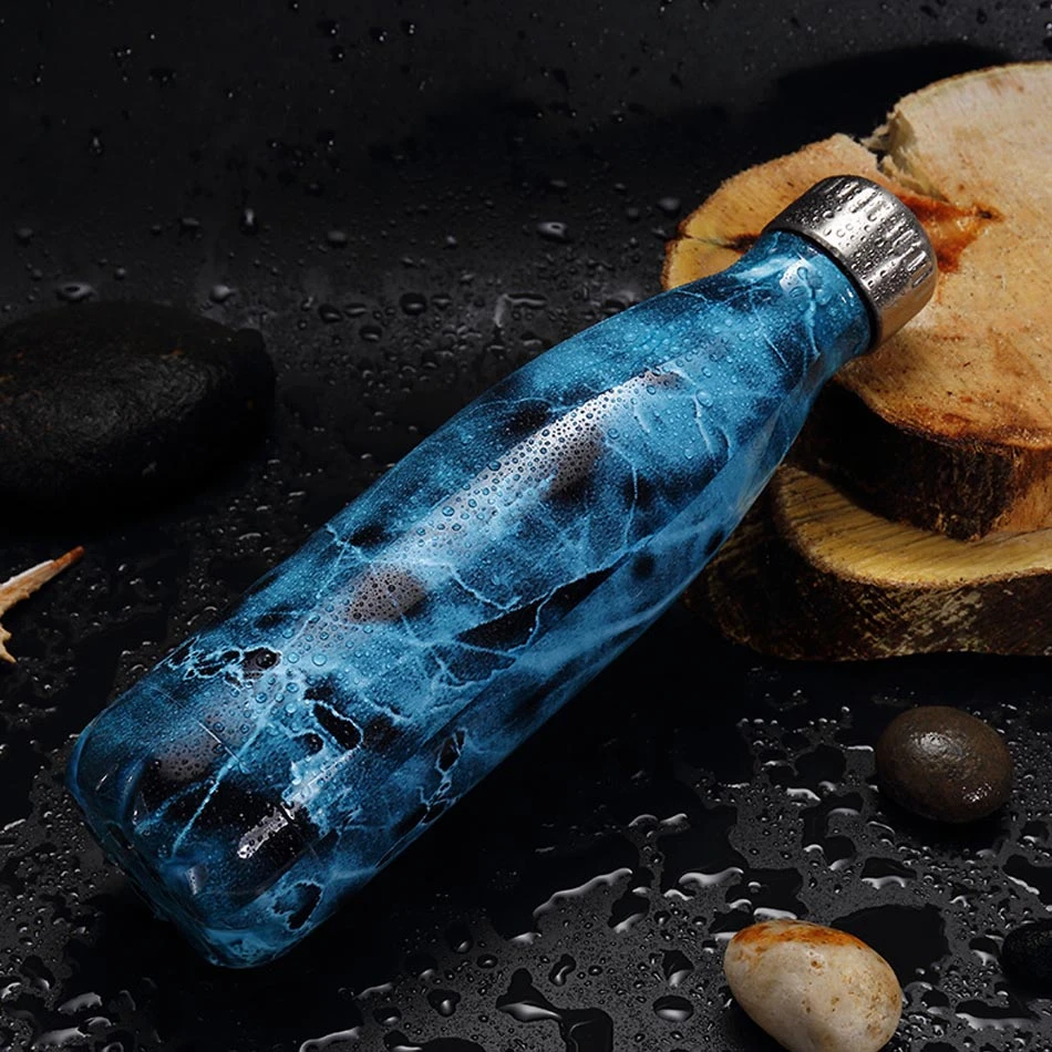 Thermos 8 500 мл бутылка-термос для колы Боулинг 304 нержавеющая сталь креативная Спортивная Термокружка термос - Цвет: Thermos 8