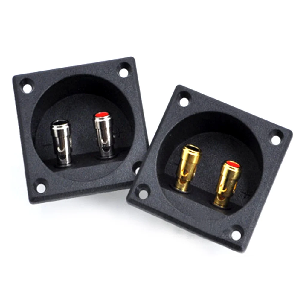 

1pcs 57 x 57 x 25mm Round Cup Subwoofer Plug Car Stereo Speaker Box Terminal Connector