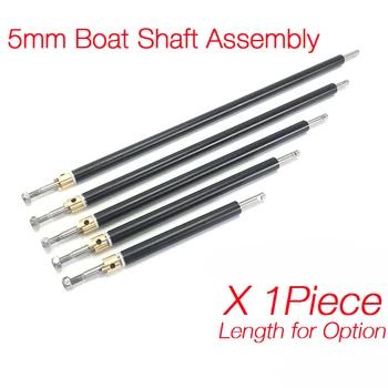 

1PC RC Boat 5mm Shaft Assembly Stainless Steel Drive Kit Hard ing with Sleeve Model DIY Accessories
