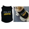 Police Suit Cosplay Dog Clothes Pet Dog Vest Dog Clothes Polyester Soft Breathable Comfortable Stylish Casual Style Dog Clothing 1