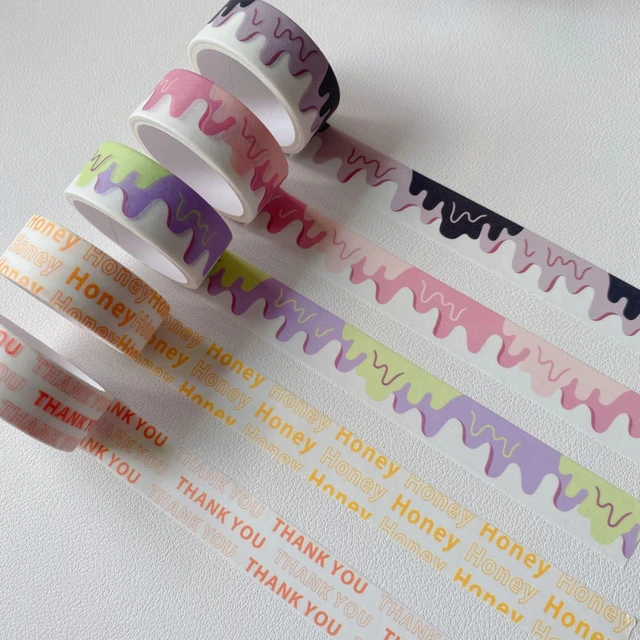 Ins Simple Cartoon Comic Washi Tape Scrapbooking DIY Decor Journal