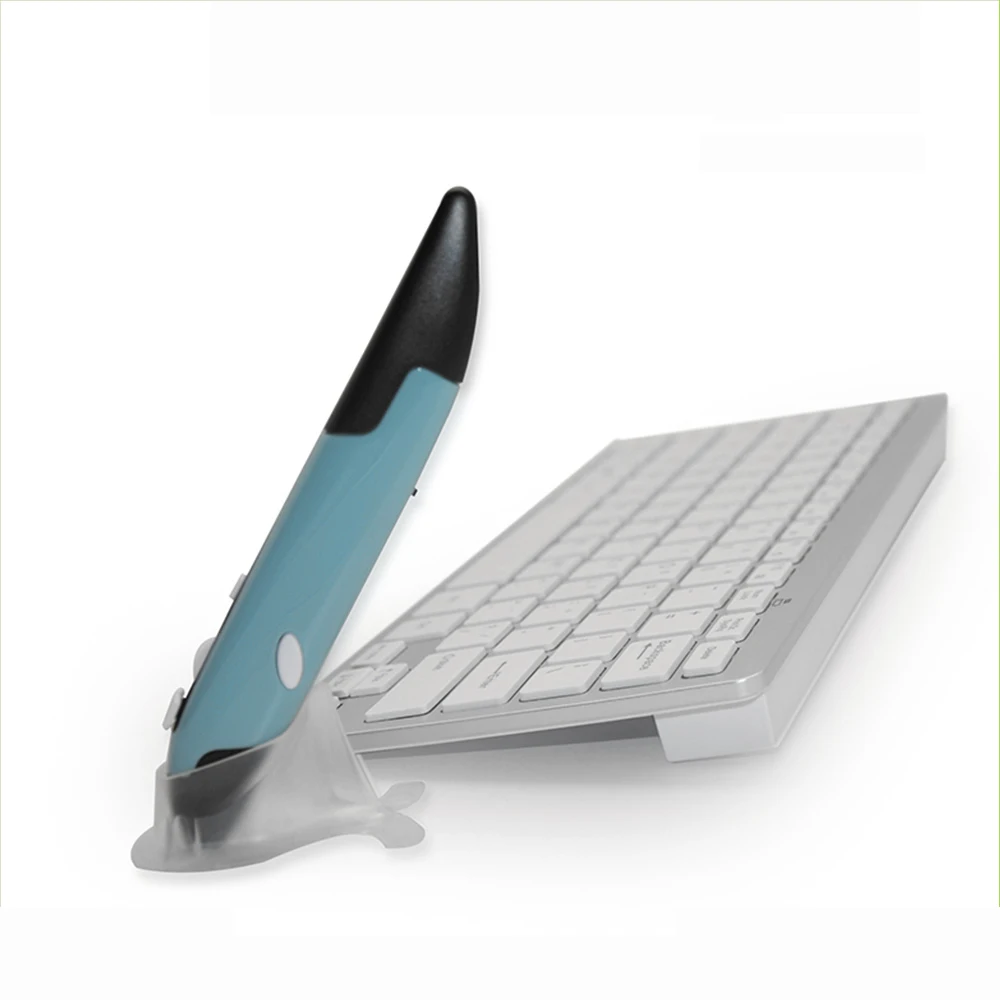 2,4G Беспроводная клавиатура и мышь комбинированная сенсорная ручка мышь и современная клавиатура комбинированная KM-808 белая клавиатура+ синяя Ручка мышь