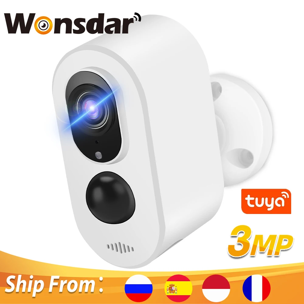 Умная IP-камера Tuya с поддержкой 4G SIM-карт 3 Мп Wi-Fi | Безопасность и защита