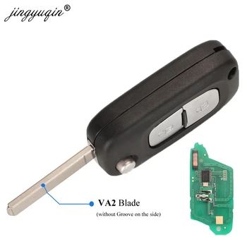 Keyforkess 5 pezzi FSK 2 BTN 433MHz PCF7961A ID46 Flip Remote Key per Renault Clio III Clio 3 Kangoo Master Modus Twingo 7701210033 - Jingyuqin 5 pezzi FSK 2 BTN 433MHz PCF7961A ID46 Flip Remote Key per Renault Clio