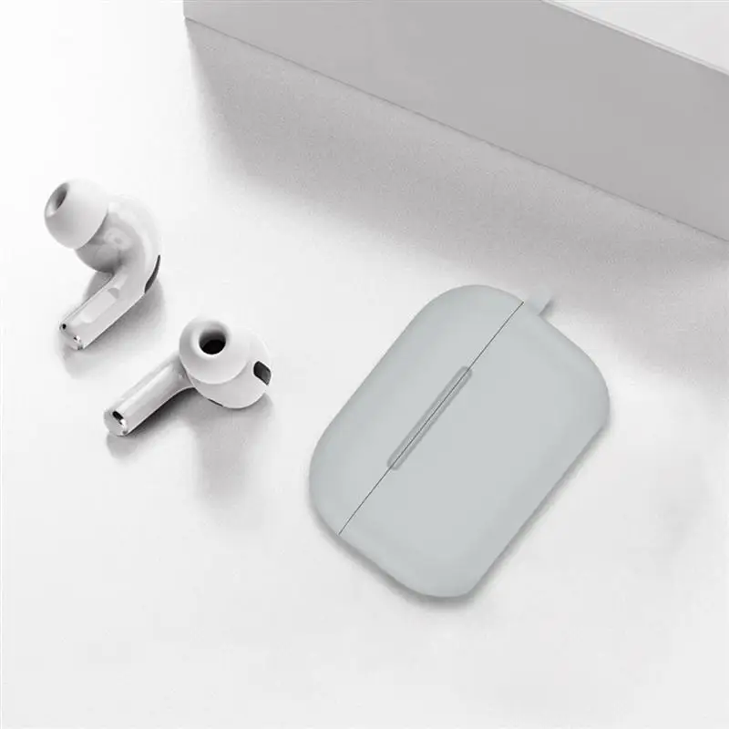 Ультратонкий силиконовый защитный чехол для наушников Apple Airpods Pro пылезащитный