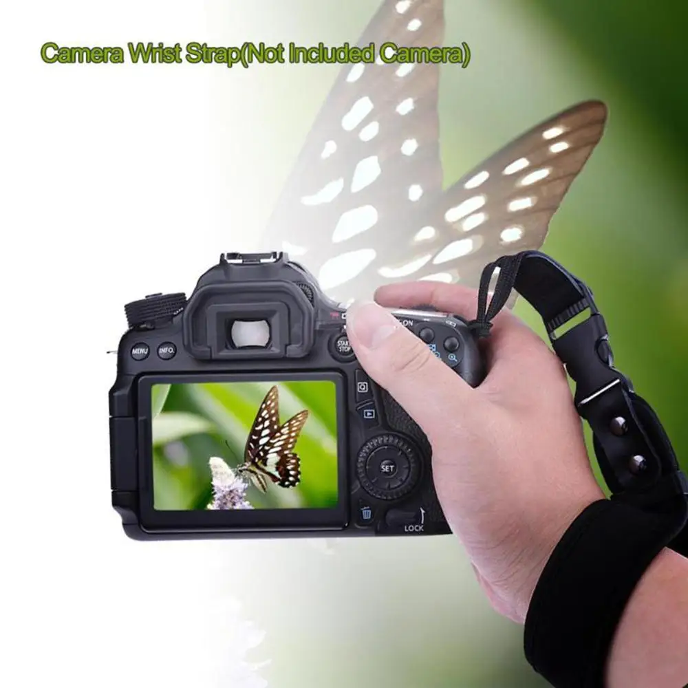 Neoprene Soft Quick Detachable Wrist Hand Strap for Canon Nikon Sony Fujifilm Fuji DSLR Camera camera wrist strap