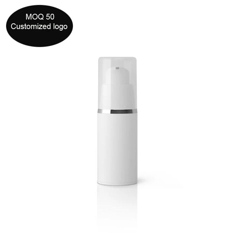 Free Shipping 15ml 30ml 50ml cylinder PP airless bottle vacuum pump lotion used for skincare packaging | Красота и здоровье