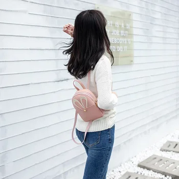 

2020 Season New Style Rabbit Backpack Hand Women's Small Bag Small Bookbag backpack backpack men