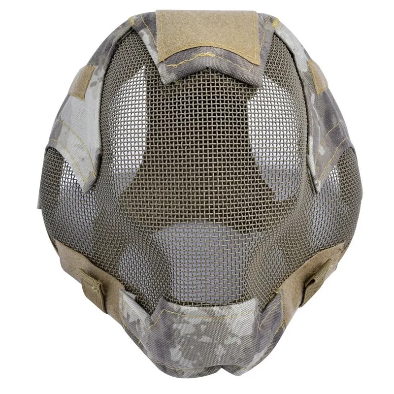 

Outdoor Airsoft Mask protective full-face fencing Steel Mesh mask