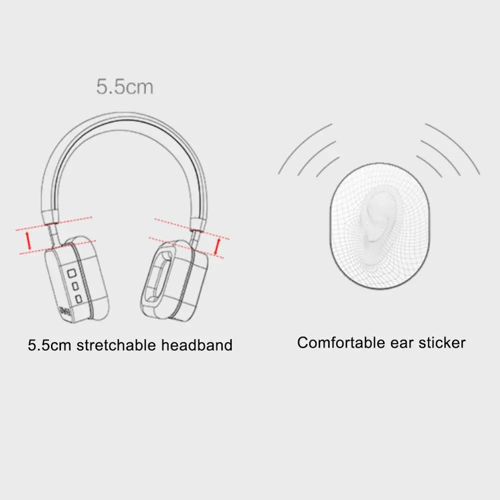AWEI A900BL Bluetooth Наушники Накладные наушники проводные беспроводные наушники складные Bluetooth HIFI бас стерео гарнитура с микрофоном