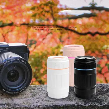 

Lens Design USB Aroma Diffuser Humidifier Turn-Off Automatically Aromatherapy Ultrasonic Mist Foger Oil Diffuser For Office