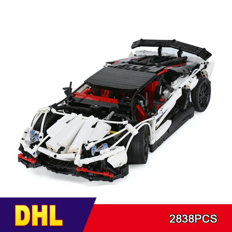 DHL 23006 Technic серия настоящий хэтчбек Тип R Набор строительные блоки кирпичи