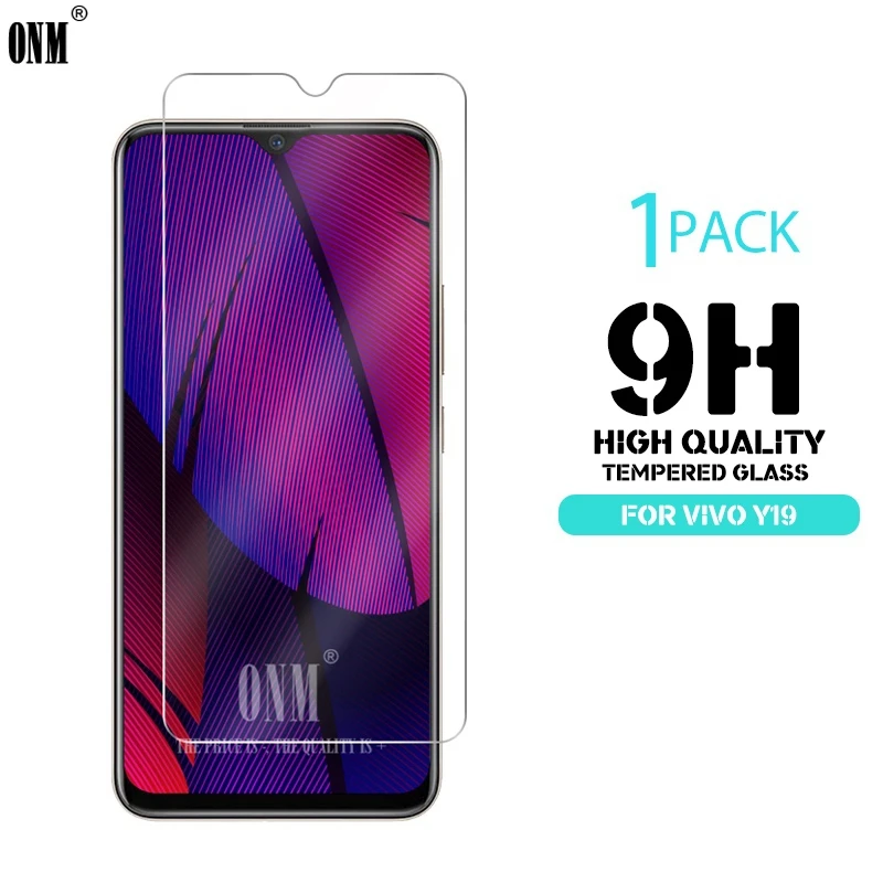 Закаленное стекло для vivo Y19 Защитное экрана 2.5D 9H Премиум Защитная пленка
