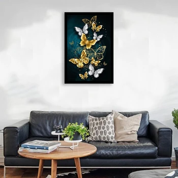 

Diamond Painting Animal Butterfly Full Square Rhinestone Picture Hand Embroidery Sale Diamond Home Decor Gift