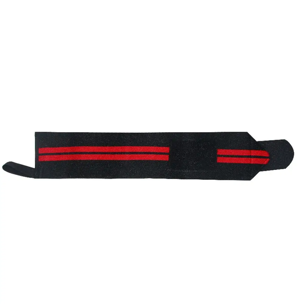 Black clip red Утяжелители для тяжелой атлетики, повязки на запястье, поддерживающие руки, эластичные, для фитнеса - Цвет: Black clip red
