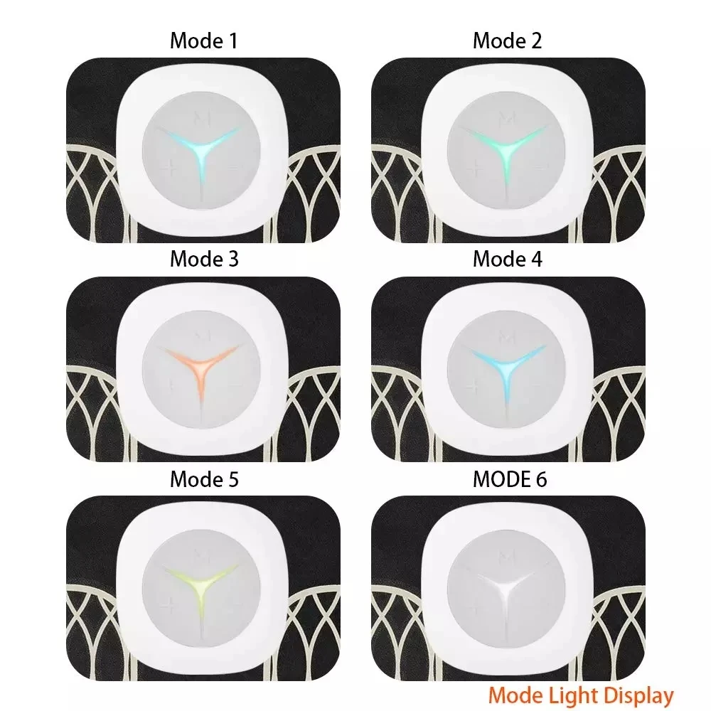 EMS Foot Massager, USB Rechargeable Foldable Portable Electric Stimulation Blood Circulation Feet Massager