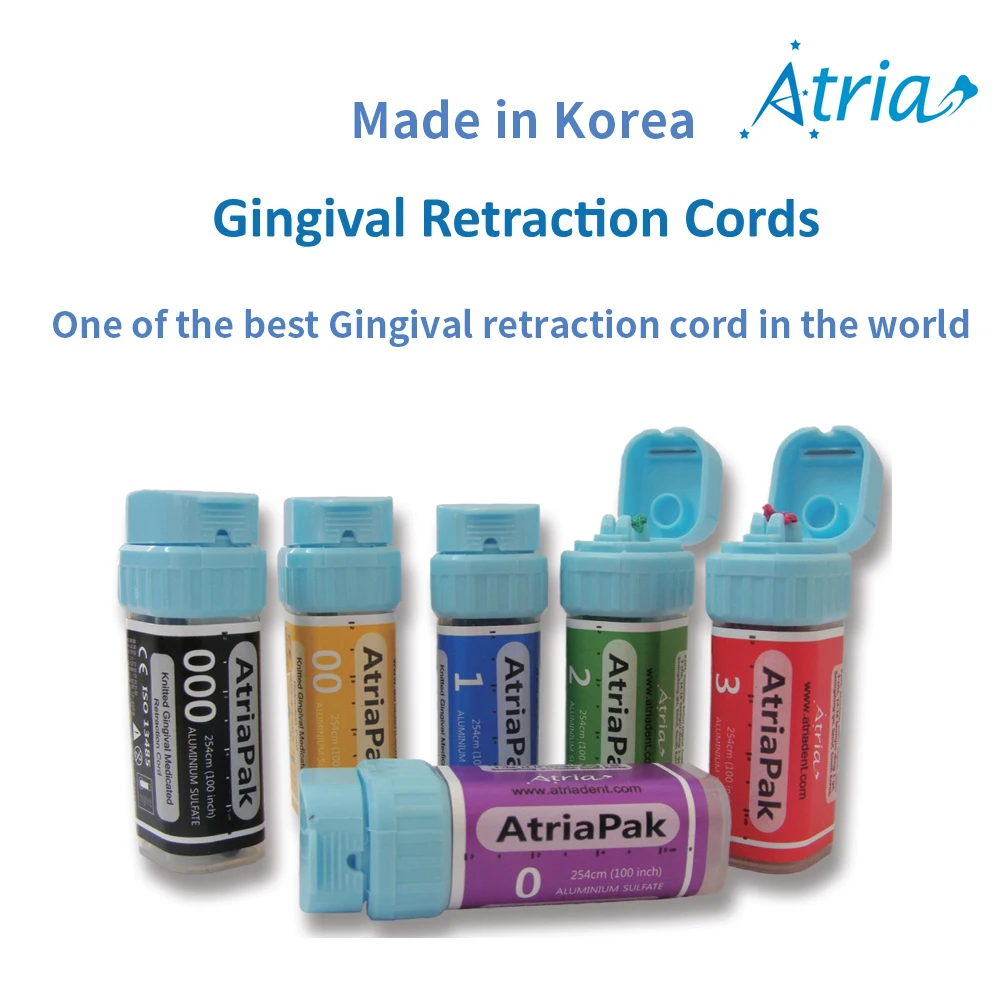 Gingival Retraction Cord Dental Supplies And Equipments Knitted Cotton