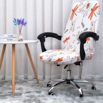 

New Office Rotating Computer Chair Covers Elastic Chair Cover Anti-dirty Removable Lift Chair Cover for Meeting Room Seat Cover