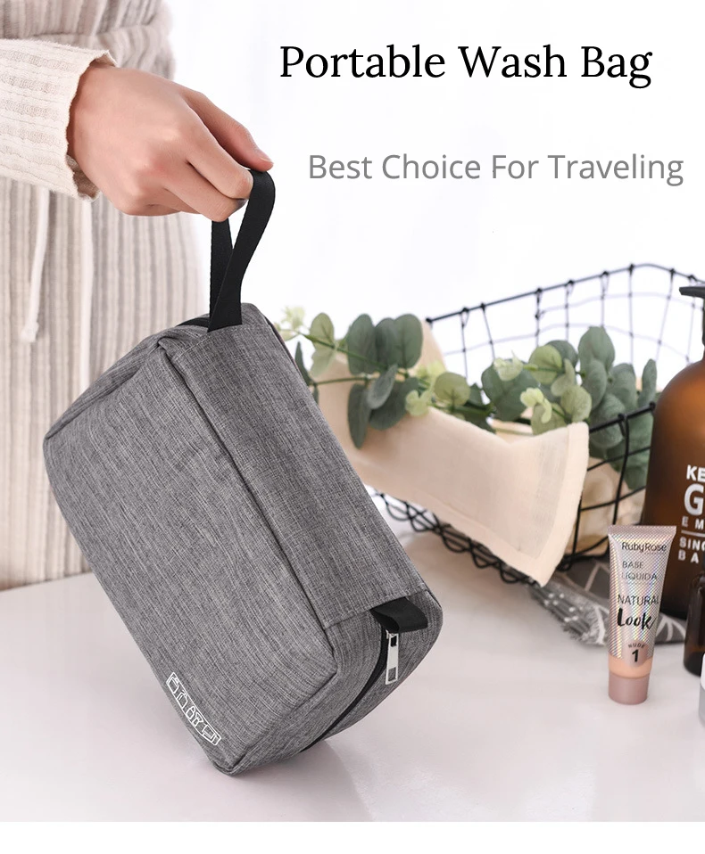 Multifunction Men Women Hanging Cosmetic Bag Folding Travel Organizer Toiletry Wash Make up Storage Pouch Beautician Makeup Bag