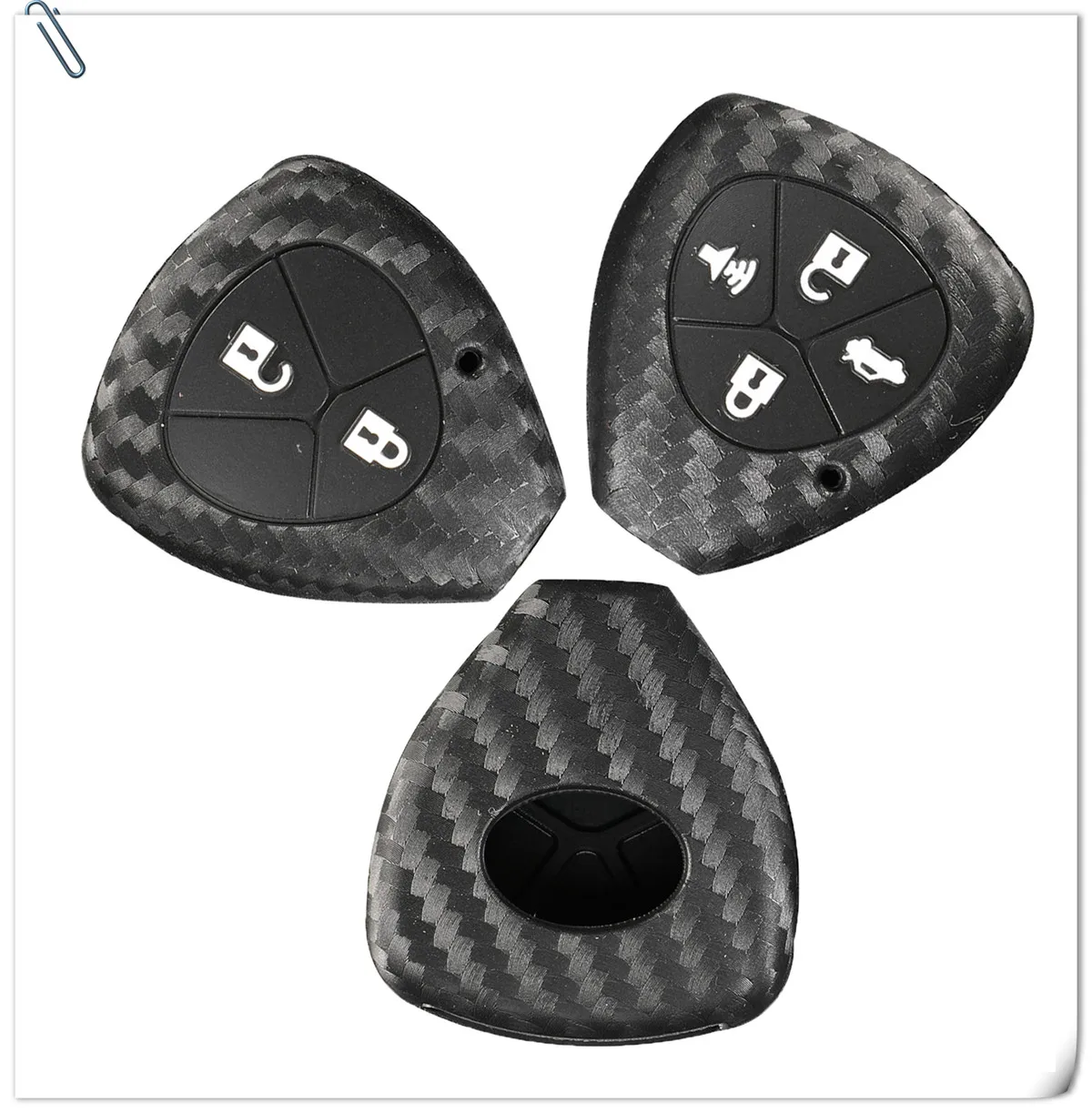 Di carbonio 2/3/4 Pulsanti In Silicone Auto Chiave A Distanza Della Copertura di Caso Per Toyota Camry Highlander Corolla Hilux Vitz Vios Rav4 aqua Terra Cruis 5 Di carbonio 2/3/4 Pulsanti In Silicone Auto Chiave A Distanza Della Copertura di Caso Per Toyota Camry Highlander Corolla Hilux Vitz Vios Rav4 aqua Terra Cruis - Hab0e1fbe165b45838337bd04ffcbea0f5