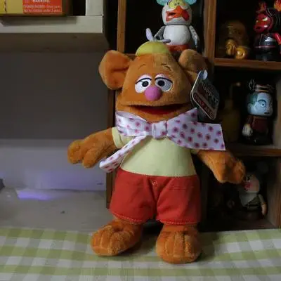 The Muppets Fozzie Bear набивные плюшевые игрушки Детские кухонные принадлежности подарок на день рождения для вашего ребенка - Цвет: Оранжевый