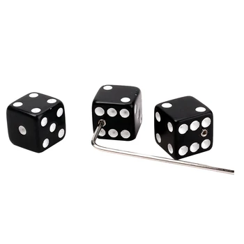 

6 Pcs Guitar Control Knob Dices Guitar Volume Knob Dices with Wrench