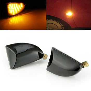 

Signal Side Marker Light For Mercedes-Benz Smart W451 07-14 DC 12V Black Shell