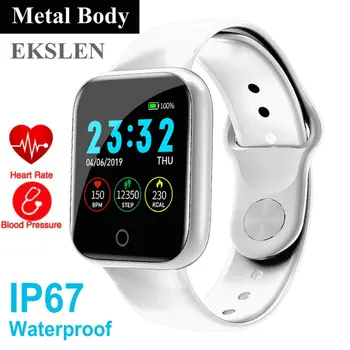 

EKSLEN I5 Heart Rate Smart Bracelet Watch Blood pressure Monitor Pedometer Smart Band Wireless Fitness Tracker Wristband PK B57