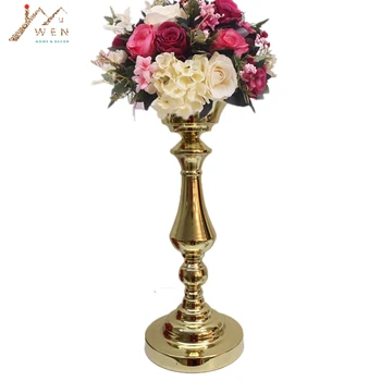 

10PCS Flower Vases Pillar Pot Wedding Table Centerpieces Event Road Lead Party Flowers Stands Rack For Floor Home Decoration