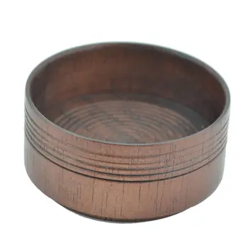 

Men's Shaving Razor Soap Bowl Foam Cream Cleansing Soap Bowl Rubber Matreial Bowl Portable Silver Color