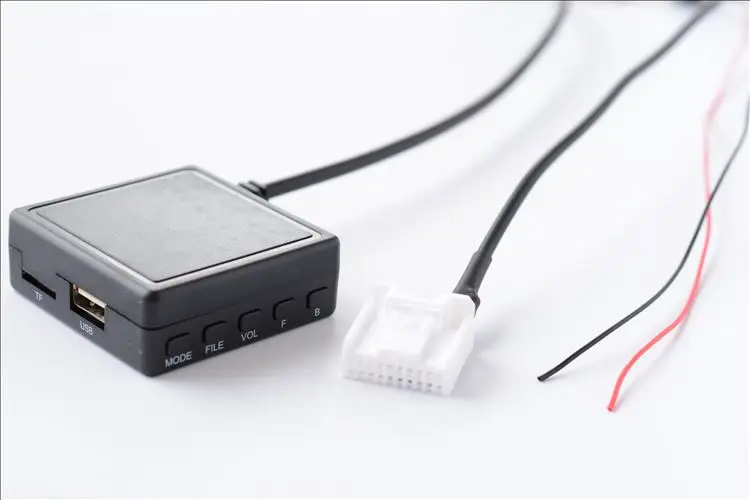 Автомобильный Bluetooth 5,0 беспроводной HIFI Bluetooth Aux микрофон адаптер TF USB флэш-накопитель для пластиковая пилочка для ногтей Reiz